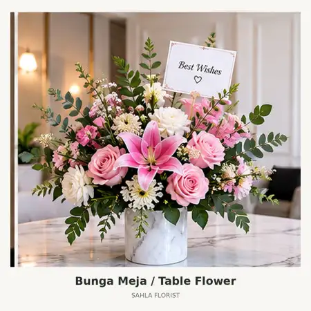Bunga Meja Sier Surabaya