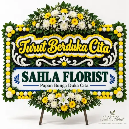 Papan Bunga Duka Sier Surabaya